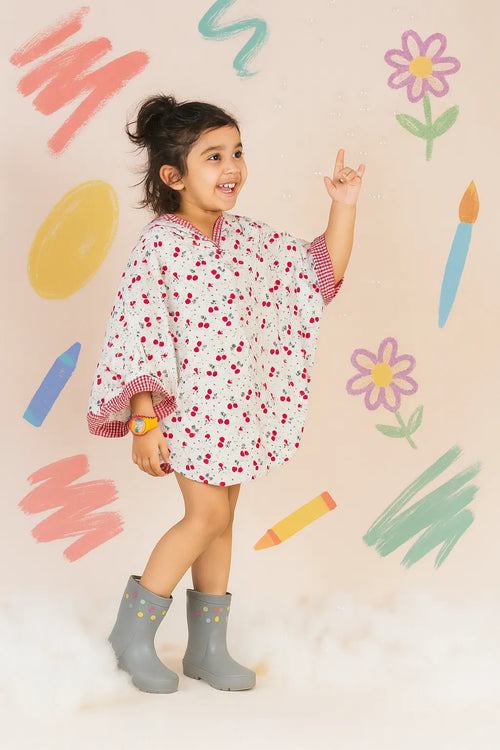 Sweet Berry Poncho