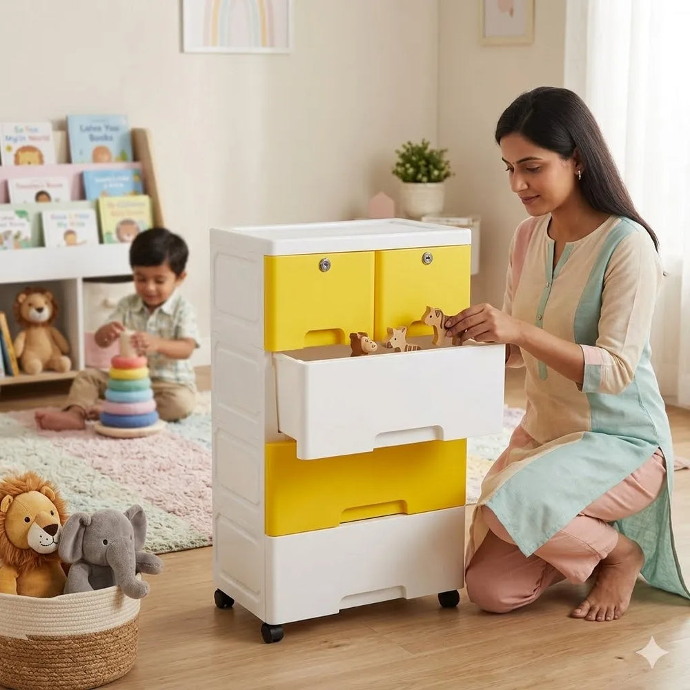 4-Layer Twin Top Cabinet