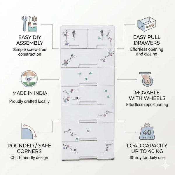 7-Layer Chest of Drawers