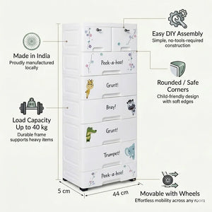 7-Layer Twin Top Organizer