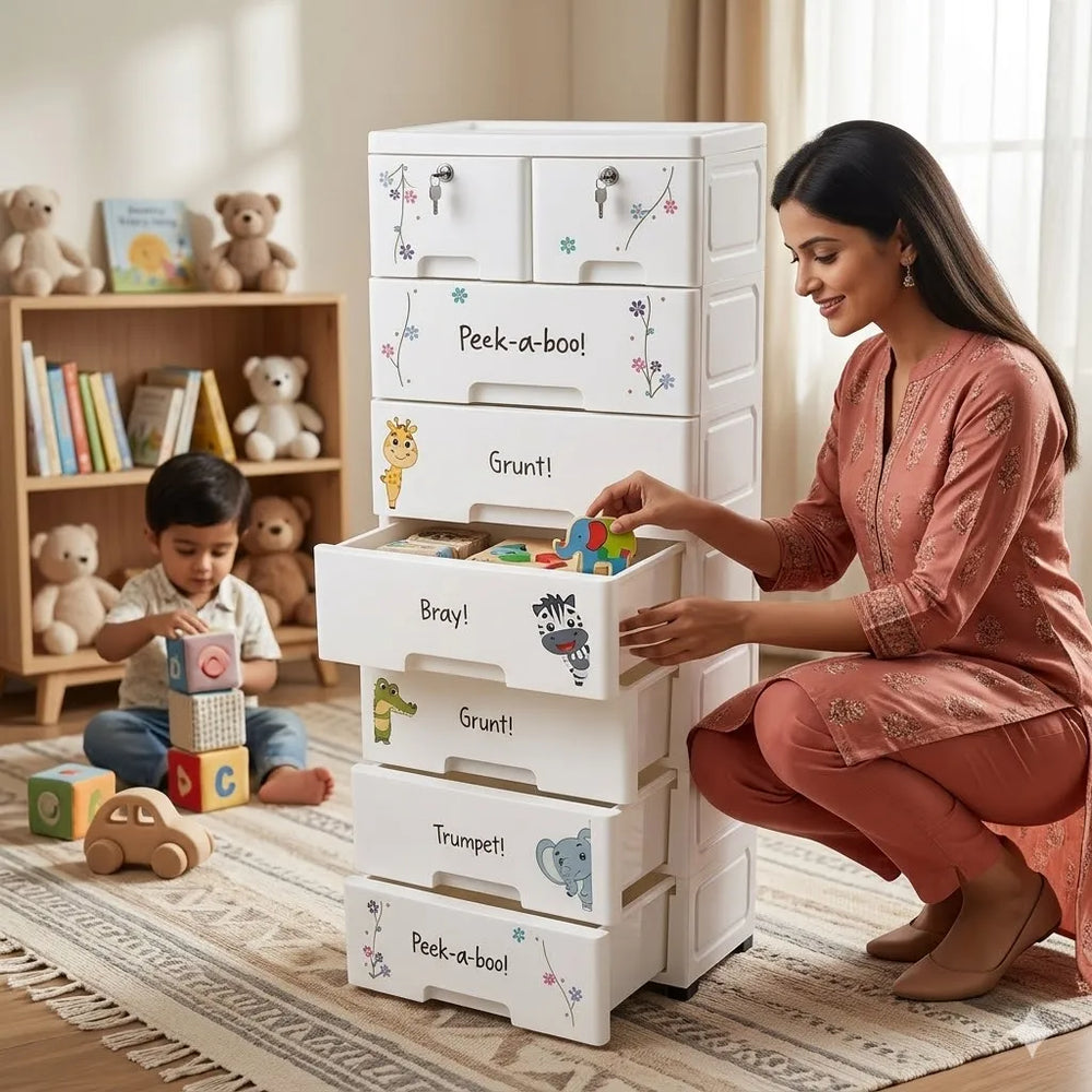 7-Layer Twin Top Organizer