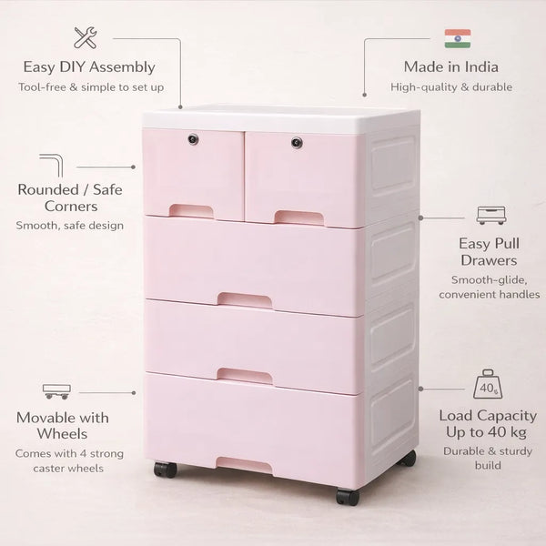 4-Layer Twin Top Cabinet