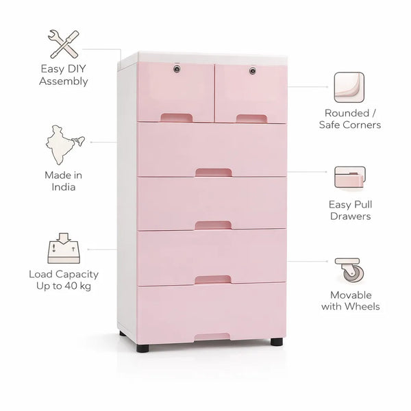 5-Layer Twin Top Cabinet