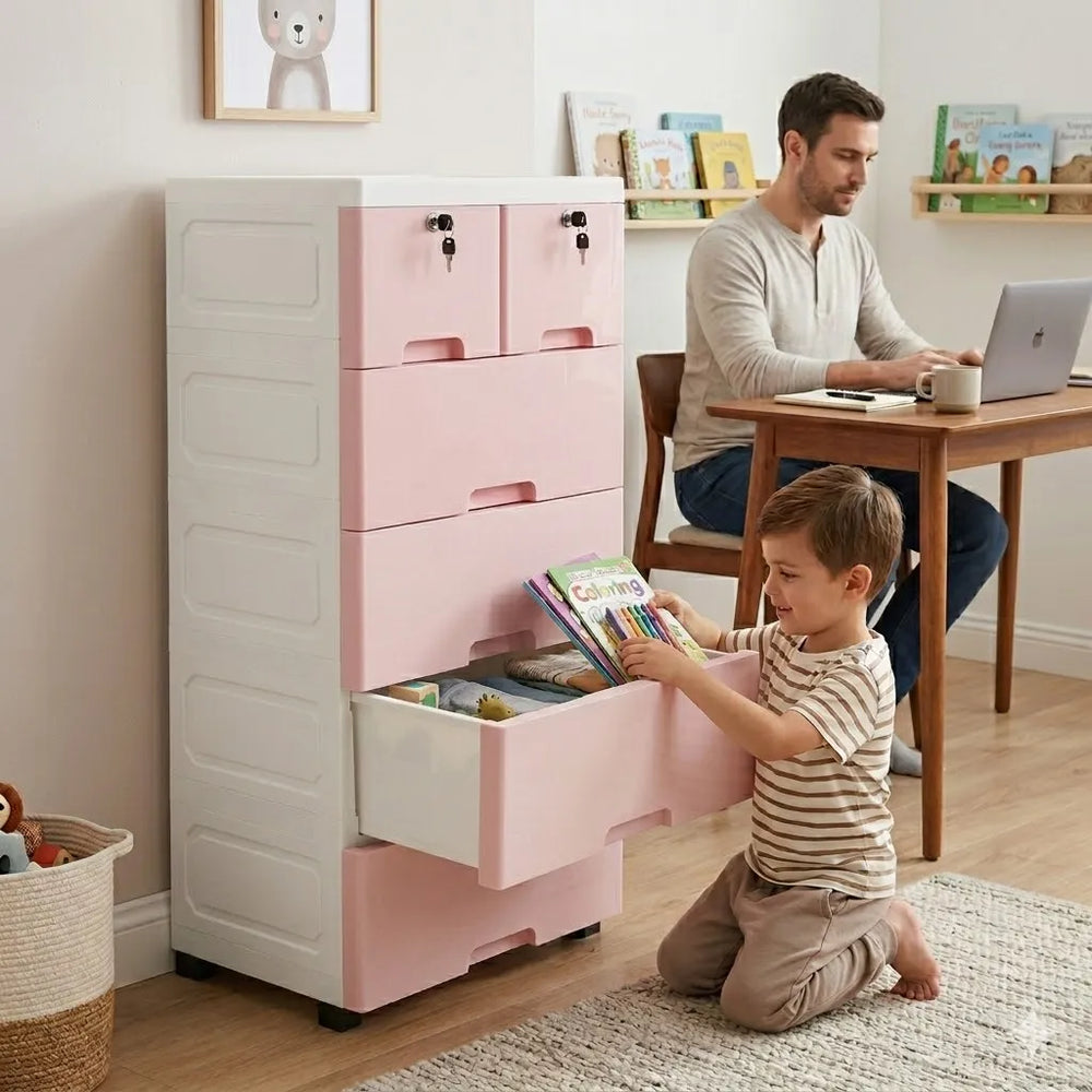 5-Layer Twin Top Cabinet