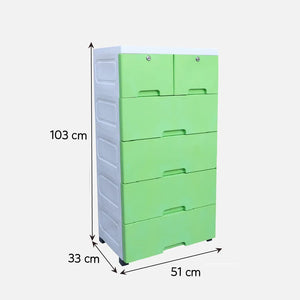 5-Layer Twin Top Cabinet