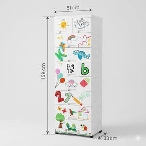 8-Layer Chest of Drawers