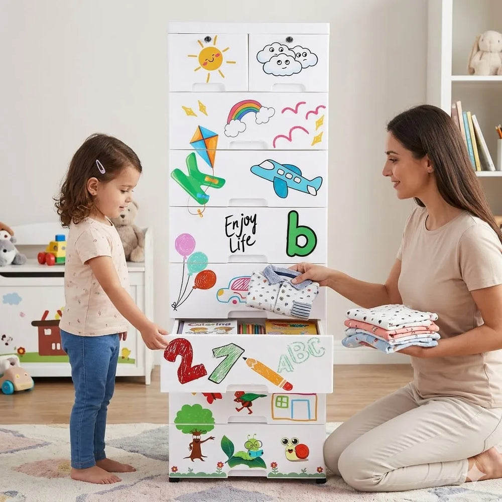 8-Layer Chest of Drawers