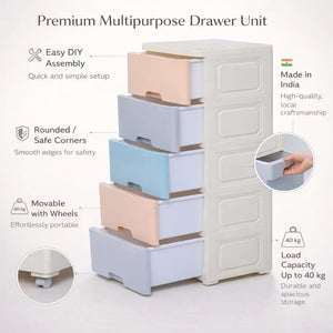 Ivory Luxe Storage Organizer