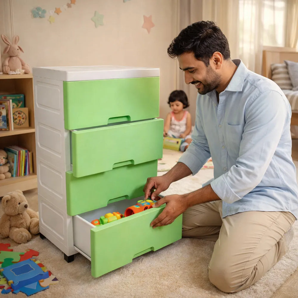 4-Layer Storage Cabinet