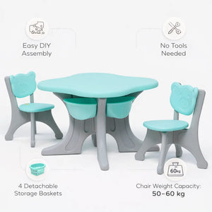 The Basket Buddy Desk & Chair Set