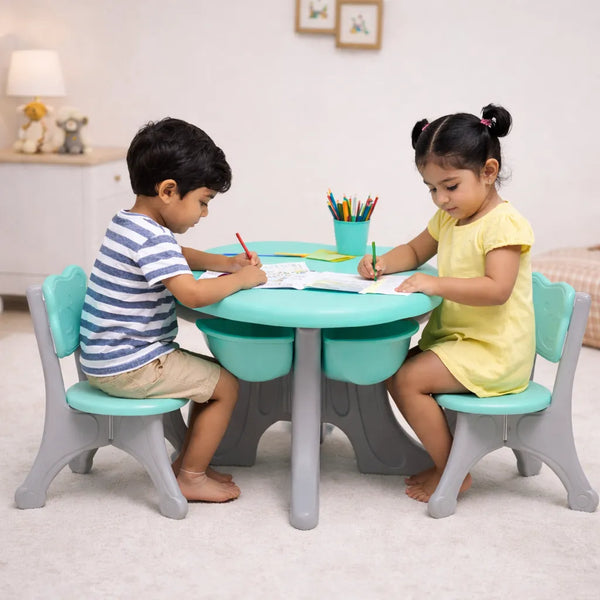 The Basket Buddy Desk & Chair Set