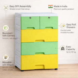 4-Layer Twin Top Cabinet