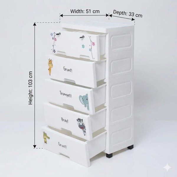 5-Layer Twin Top Cabinet