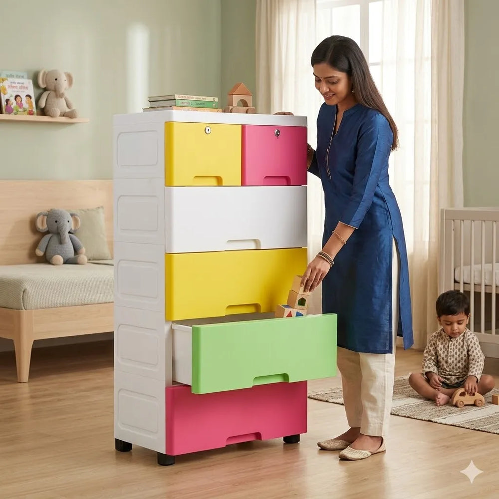 5-Layer Twin Top Cabinet