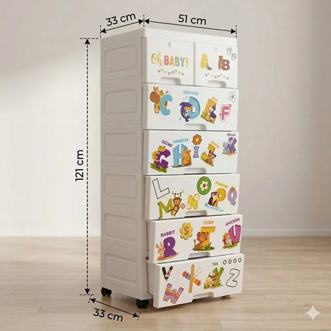 6-Layer Chest of Drawers