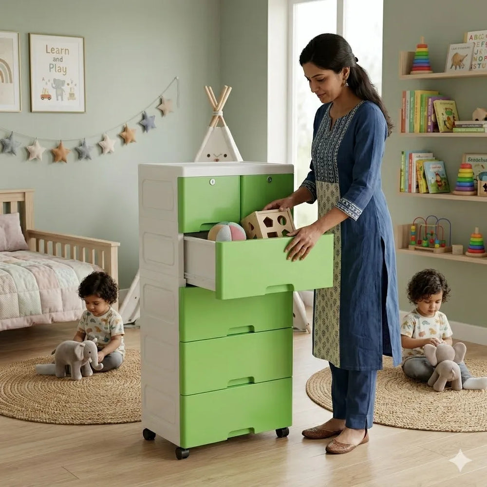 5-Layer Twin Top Cabinet