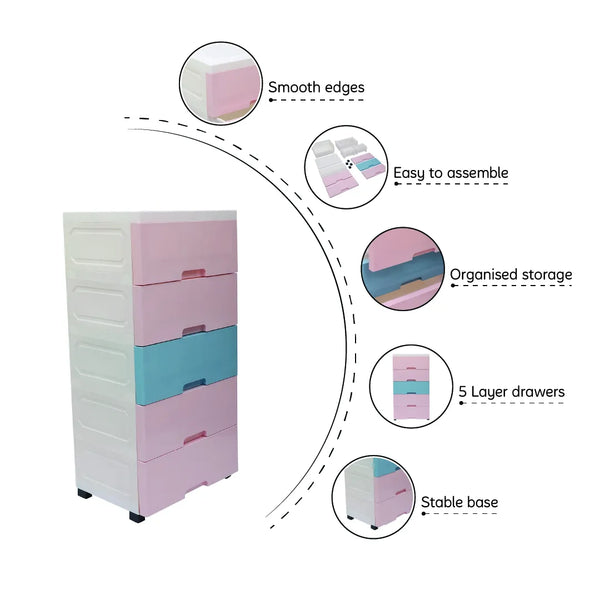 5-Layer Storage Cabinet