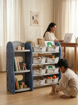 SpaceSaver Basket Shelf Rack