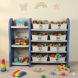 SpaceSaver Basket Shelf Rack