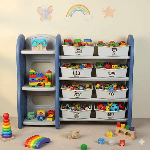 SpaceSaver Basket Shelf Rack