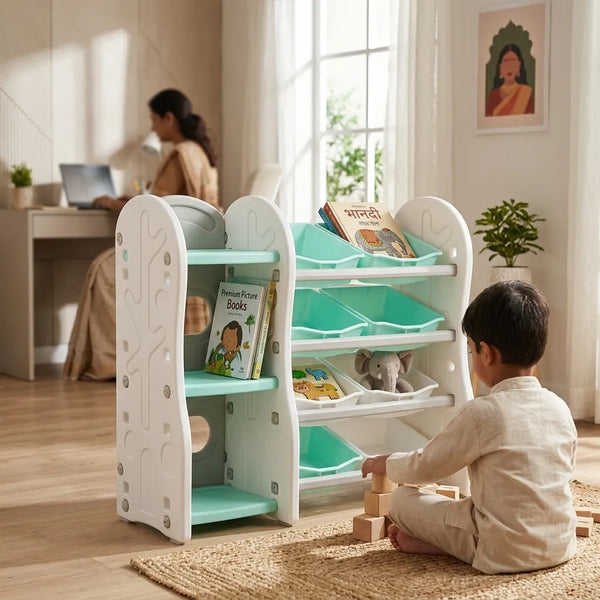 SpaceSaver Basket Shelf Rack