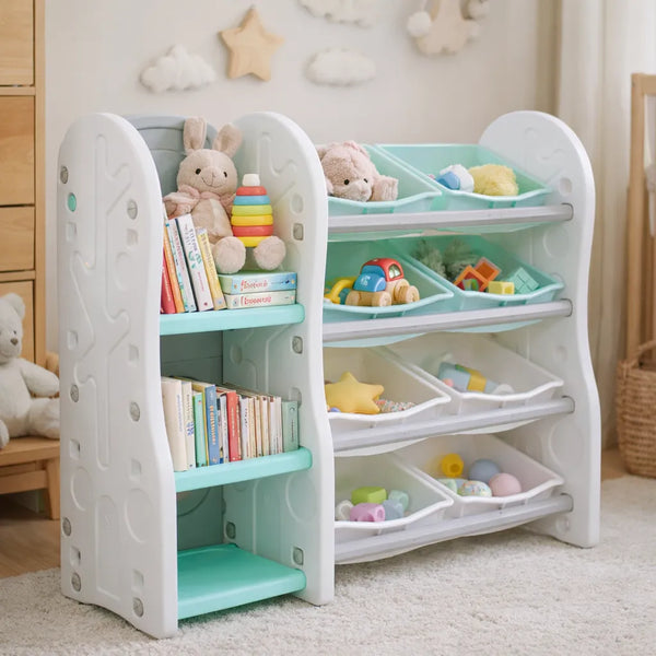 SpaceSaver Basket Shelf Rack