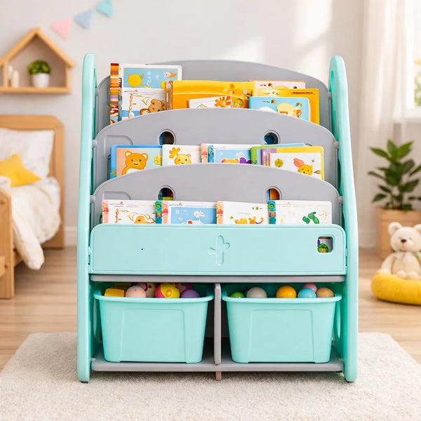 Read & Play Station Book Shelf