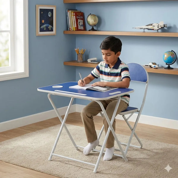 Kids Foldable Desk & Chair Set