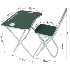 Kids Foldable Desk & Chair Set
