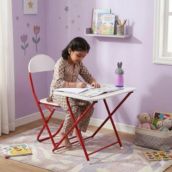 Kids Foldable Desk & Chair Set