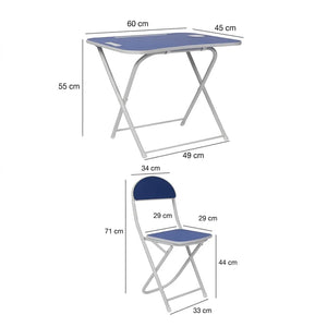 Kids Foldable Desk & Chair Set