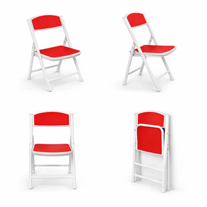 Foldable Chair for Kids Orange Red
