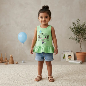 Minty Mischief Top