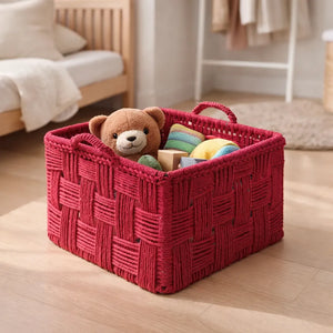 Square Cotton Basket - Large