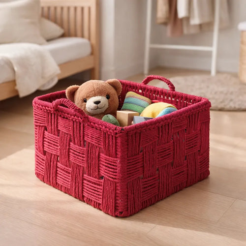 Square Cotton Basket - Large