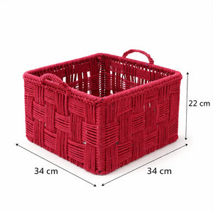 Square Cotton Basket - Large