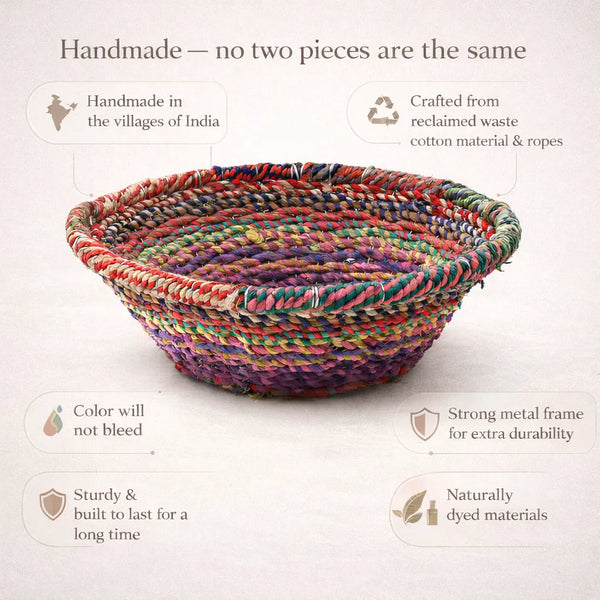 Round Cotton Basket