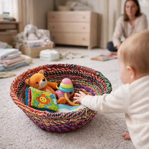 Round Cotton Basket