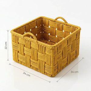 Square Cotton Basket - Large