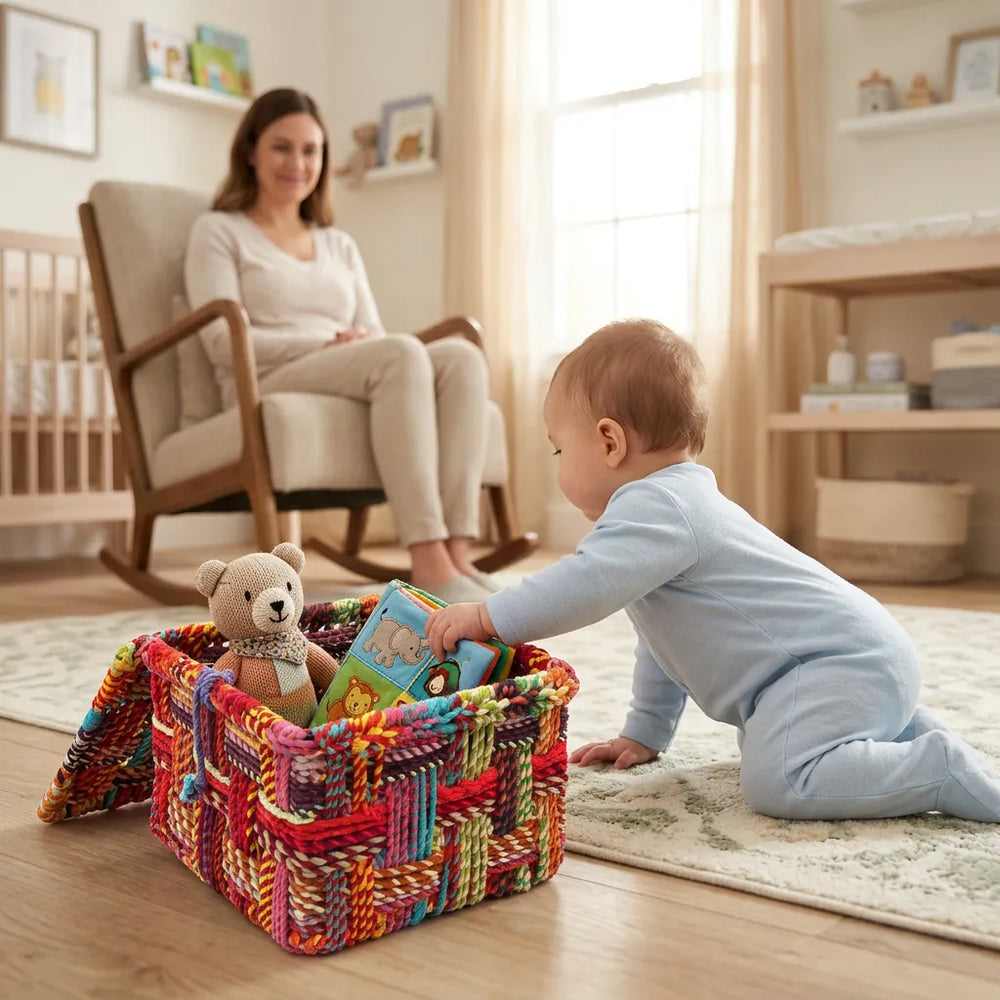 LidLock Cotton Basket
