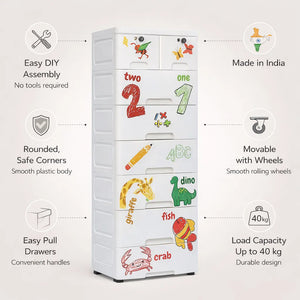 7-Layer Twin Top Organizer