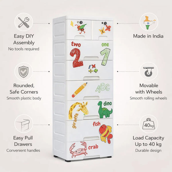 7-Layer Twin Top Organizer
