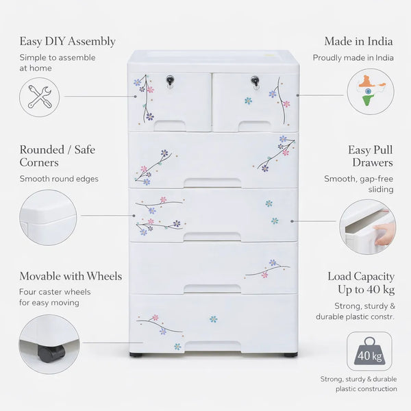 5-Layer Chest of Drawers