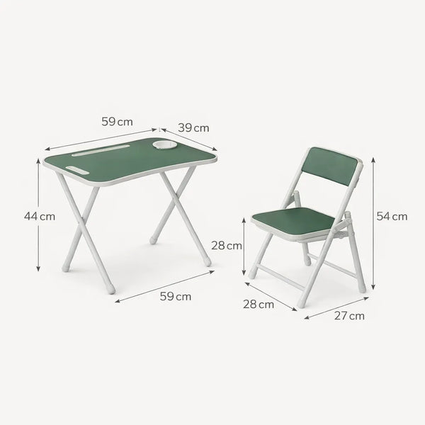 Tiny Tots Foldable Desk & Chair Set