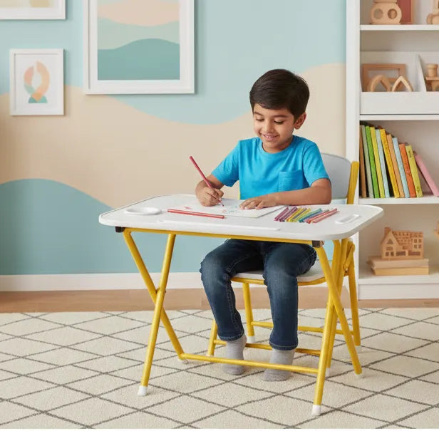 Tiny Tots Foldable Desk & Chair Set
