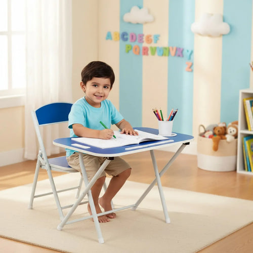 Tiny Tots Foldable Desk & Chair Set