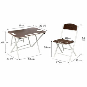 Tiny Tots Foldable Desk & Chair Set