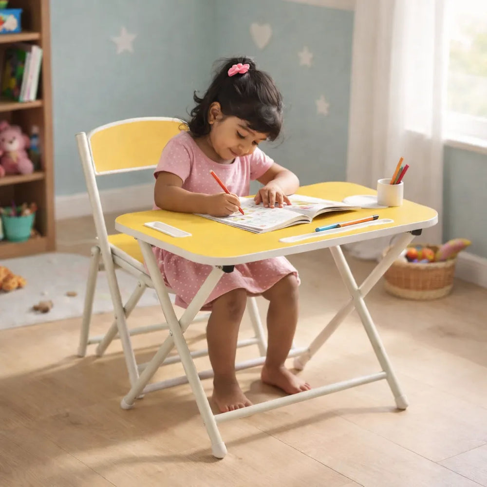 Tiny Tots Foldable Desk & Chair Set