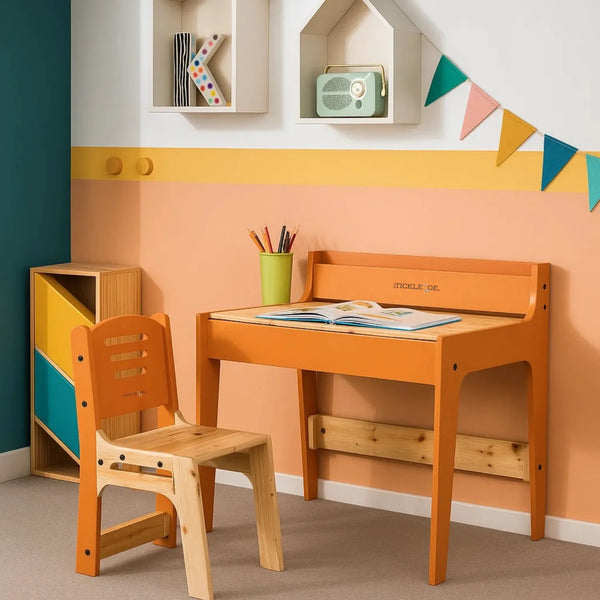 PineWood Table Chair Set (2-10 yrs)