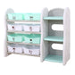 Basket Shelf Rack Green (Medium)